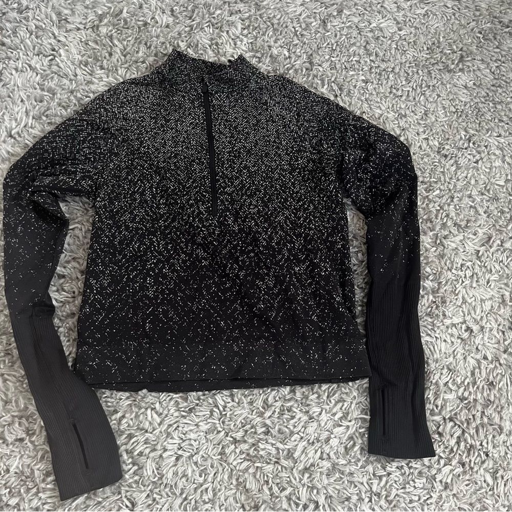 lululemon rest less half zip size 6